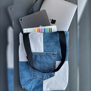 CUSTOM LEVI TOTE BAG!!